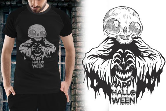 Best Halloween Graphic T-shirt Design for Creators
