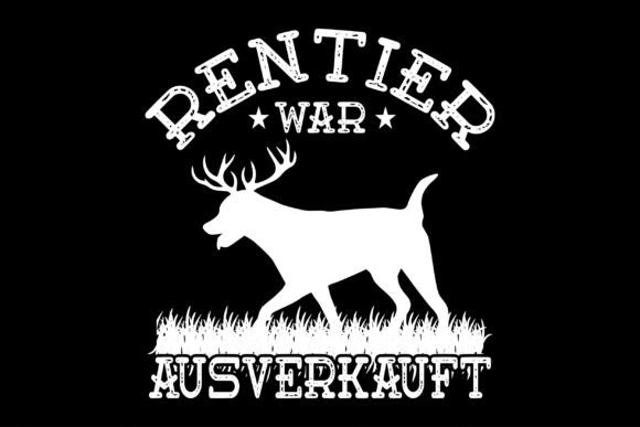 Dog Rentier War Ausverkauft: A Groovy Christmas Design Asset