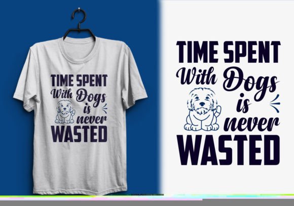 Dog Vector Graphic T-shirt Design: A Creative Asset for Every Project