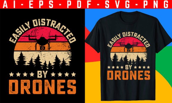 Easily Distracted by Drones: A Font for Modern Creatives