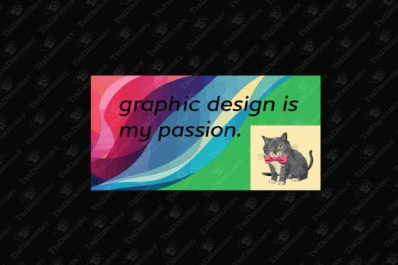 Graphic Design is My Passion Retro Meme: A Bold Statement Piece
