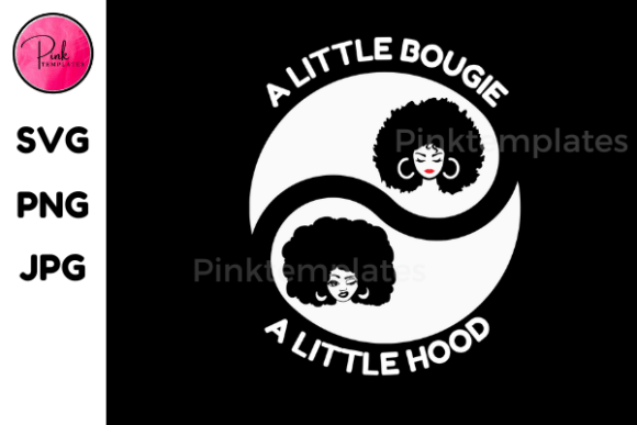Little Bougie Little Hood Design Graphic: A Font for Dual Identities