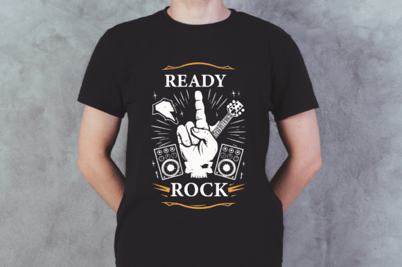 Ready Rock Graphic Design SVG Vector: A Bold Asset for Modern Creators