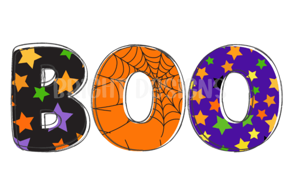 Spooky Style Made Simple: Boo Halloween Word Art