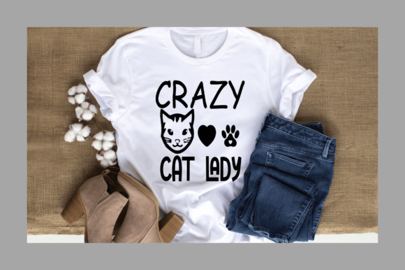 Unleash Your Inner Feline Fan: Crazy Cat Lady SVG Design